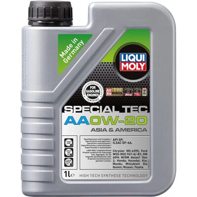 Liqui Moly Special Tec AA 0W-20 1 L - Motoröl Liqui Moly Special Tec AA 0W-20 1 L - Motoröl