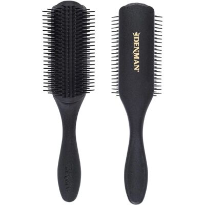 Denman D4 Hair Brush - 9 Row Bristle Long Thick Hair Denman D4 Hair Brush - 9 Row Bristle Long Thick Hair