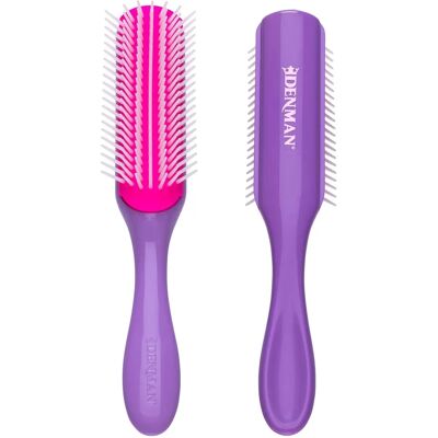 Denman D3 Original Styler 7 Row Hairbrush - African Violet Denman D3 Original Styler 7 Row Hairbrush - African Violet