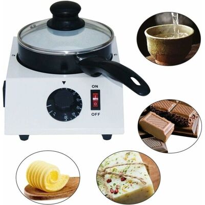 Senderpick - Schmelzmaschine - Keramik-antihaft-Aluminiumtopf - Temperaturkontrolle Senderpick - Schmelzmaschine - Keramik-antihaft-Aluminiumtopf - Temperaturkontrolle