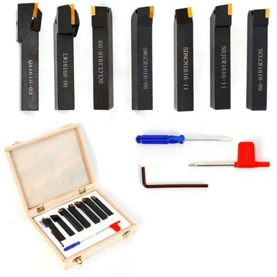 SENDERPICK - 7 CNC bits - 16 mm - Milling tool bits SENDERPICK - 7 CNC bits - 16 mm - Milling tool bits