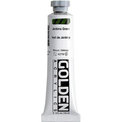 Golden Series 7 - Vert de Jenkins Acrylic Paints - 60ml Golden Series 7 - Vert de Jenkins Acrylic Paints - 60ml