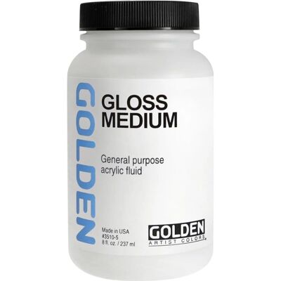 Golden Gloss Medium - 237ml - Medium - Publicité Golden Gloss Medium - 237ml - Medium - Publicité