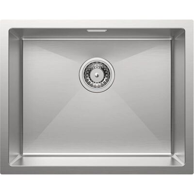 AURALUM Edelstahlspüle 55x45cm mit ausziehbarem Wasserhahn - Küchenspüle AURALUM Edelstahlspüle 55x45cm mit ausziehbarem Wasserhahn - Küchenspüle