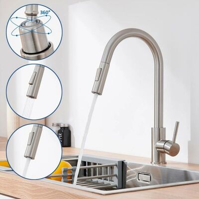 AURALUM MAX 2-in-1 Spüle & Armatur - Chrom AURALUM MAX 2-in-1 Spüle & Armatur - Chrom