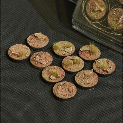 Gamers Grass - Runde Bases - Badlands 50 mm - Basen Gamers Grass - Runde Bases - Badlands 50 mm - Basen