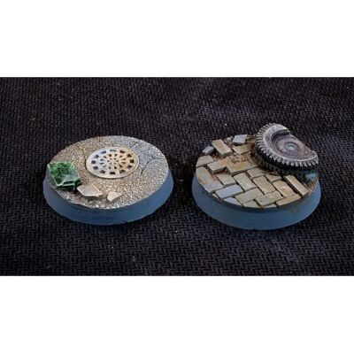 Gamers Grass: Bases Round - Urban Warfare 32 mm - Miniatures Bases Gamers Grass: Bases Round - Urban Warfare 32 mm - Miniatures Bases