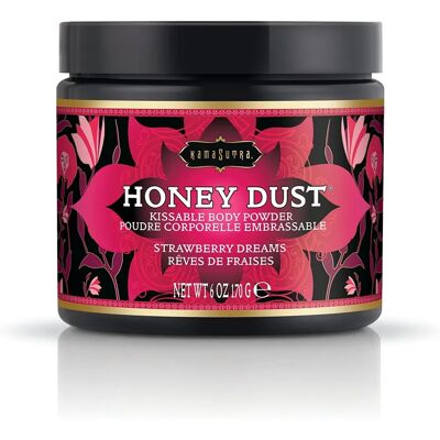 Poudre de miel Kama Sutra Rêve de Fraises - Poudre corporelle Poudre de miel Kama Sutra Rêve de Fraises - Poudre corporelle