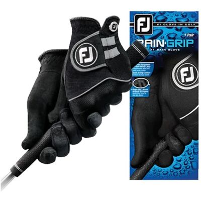 FootJoy Ladies RainGrip Golf Gloves - Black - Multi-Buy FootJoy Ladies RainGrip Golf Gloves - Black - Multi-Buy