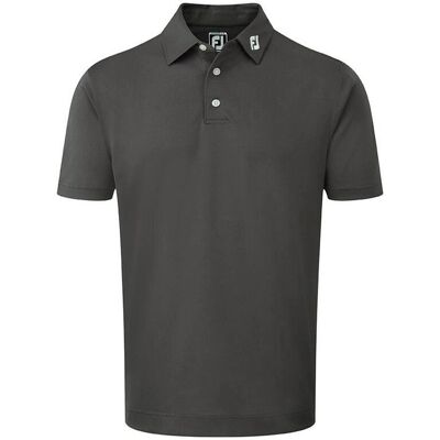 FootJoy L Charcoal Sporty Fit Polo - Golfskjorte i piqué FootJoy L Charcoal Sporty Fit Polo - Golfskjorte i piqué