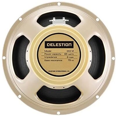 Altavoz de guitarra Celestion G12M-65 Creamback 8 Ohm - Tipo de guitarra Altavoz de guitarra Celestion G12M-65 Creamback 8 Ohm - Tipo de guitarra