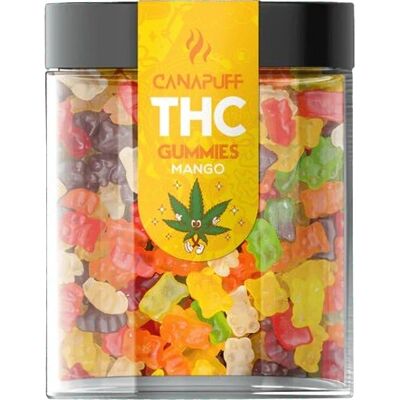 CanaPuff Gumy Mango - THC <0,2% - 10-50 szt - Gummies CanaPuff Gumy Mango - THC <0,2% - 10-50 szt - Gummies