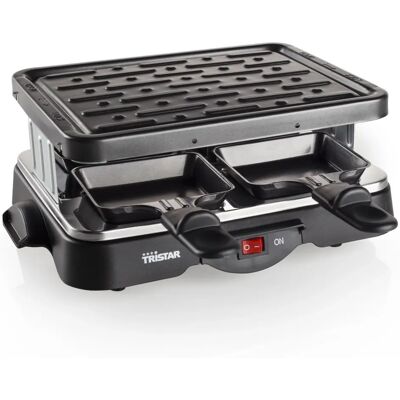 Tristar RA-2949 Griglia Raclette Nera per 4 Persone - Raclette Grill Tristar RA-2949 Griglia Raclette Nera per 4 Persone - Raclette Grill