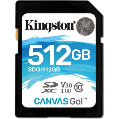 Kingston 512 GB SDXC UHS-I Klasse 10 Speicherkarte Kingston 512 GB SDXC UHS-I Klasse 10 Speicherkarte