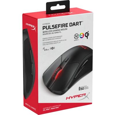 HyperX Pulsefire Dart kabellose Gaming-Maus - 16000 DPI HyperX Pulsefire Dart kabellose Gaming-Maus - 16000 DPI