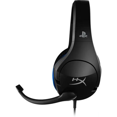 Fones de ouvido HyperX Cloud Stinger PS4 - Preto Azul - Com Microfone Fones de ouvido HyperX Cloud Stinger PS4 - Preto Azul - Com Microfone