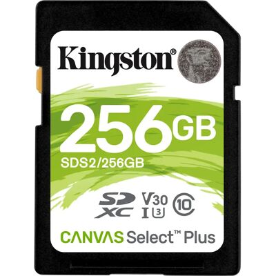 Kingston Canvas Select Plus SD - SDXC 256GB Kingston Canvas Select Plus SD - SDXC 256GB