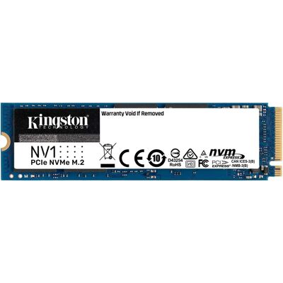 SSD Kingston NV1 500GB M.2 PCIe NVMe - Laptop Sottile/PC Piccolo SSD Kingston NV1 500GB M.2 PCIe NVMe - Laptop Sottile/PC Piccolo