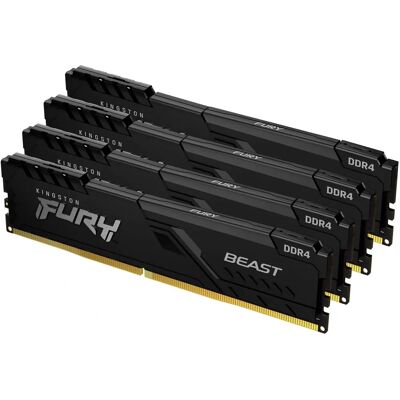 Kingston FURY Beast 128GB 4x32GB DDR4 - Arbeitsspeicher Kingston FURY Beast 128GB 4x32GB DDR4 - Arbeitsspeicher