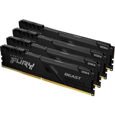 Kingston FURY Beast 64GB DDR4 Memory Kit - Memory Module Kingston FURY Beast 64GB DDR4 Memory Kit - Memory Module