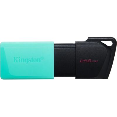 Kingston DataTraveler Exodia M 256GB Chiavetta USB - Nero e Turchese - USB 3.2 Gen 1 Kingston DataTraveler Exodia M 256GB Chiavetta USB - Nero e Turchese - USB 3.2 Gen 1
