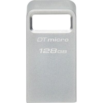 Kingston DataTraveler Micro USB-Stick - 128 GB - Silber Kingston DataTraveler Micro USB-Stick - 128 GB - Silber