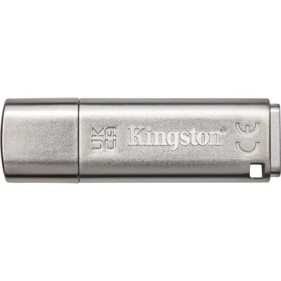 Kingston IronKey Locker+ 50 64GB USB 3.2 Flash-Laufwerk - Silber Kingston IronKey Locker+ 50 64GB USB 3.2 Flash-Laufwerk - Silber