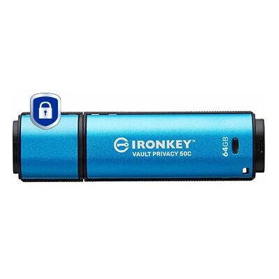 Kingston IronKey Vault Privacy 50C USB-Stick - AES 256-Bit-Verschlüsselung Kingston IronKey Vault Privacy 50C USB-Stick - AES 256-Bit-Verschlüsselung