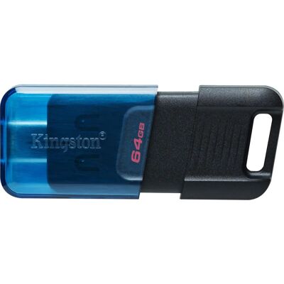 Kingston DataTraveler 80 M 64GB USB-C Flash Drive Kingston DataTraveler 80 M 64GB USB-C Flash Drive