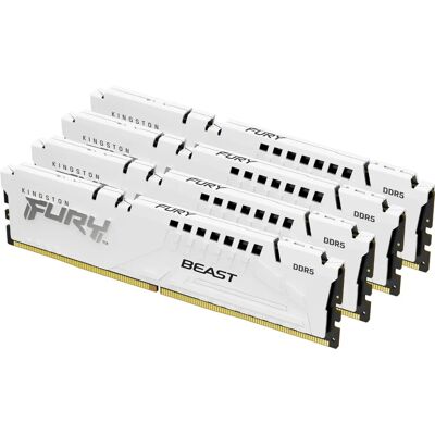 Kingston K4 KFY XMP - DDR5 64GB - Weiß - Hohe Leistung Kingston K4 KFY XMP - DDR5 64GB - Weiß - Hohe Leistung