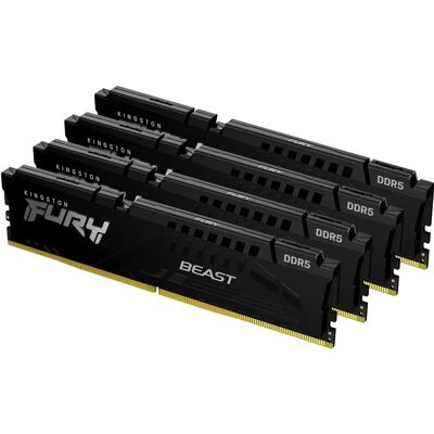 Mémoire Kingston FURY Beast DDR5 64GB - Haute Performance Mémoire Kingston FURY Beast DDR5 64GB - Haute Performance