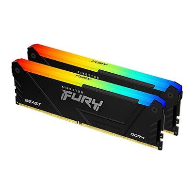 Kingston Technology FURY Beast RGB Speicher - 64GB, 3600MHz, DDR4 Kingston Technology FURY Beast RGB Speicher - 64GB, 3600MHz, DDR4