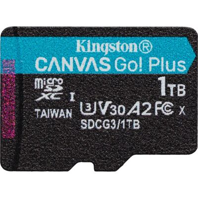 Kingston Canvas Go! Plus microSDXC - 1TB - Publicité Kingston Canvas Go! Plus microSDXC - 1TB - Publicité