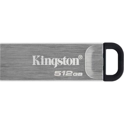 Kingston Kyson USB 512GB Metal Flash Drive - USB 3.2 Kingston Kyson USB 512GB Metal Flash Drive - USB 3.2