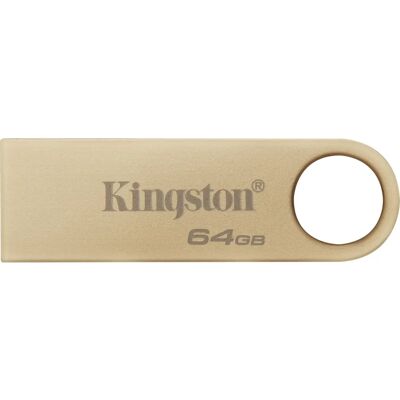 Kingston DataTraveler SE9 G3 64GB USB 3.2 Flash Drive Guld Kingston DataTraveler SE9 G3 64GB USB 3.2 Flash Drive Guld