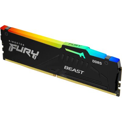 Memoria RAM DDR5 Kingston 32GB 6000MHz - ECC - RGB - Sin buffer Memoria RAM DDR5 Kingston 32GB 6000MHz - ECC - RGB - Sin buffer