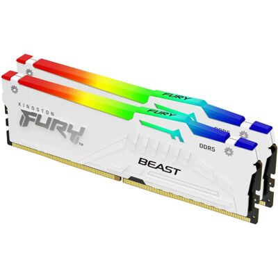 Kingston FURY Beast RGB Memory Module 2 x 32 GB ECC Kingston FURY Beast RGB Memory Module 2 x 32 GB ECC