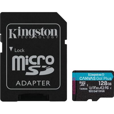 Kingston Teknologi MicroSD 128GB UHS-I Klass 10 - MicroSDXC-kort Kingston Teknologi MicroSD 128GB UHS-I Klass 10 - MicroSDXC-kort