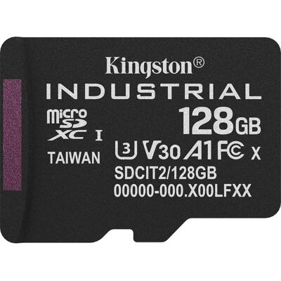 Kingston Technology MicroSD-Karte - 128GB Industriell Klasse 10 Kingston Technology MicroSD-Karte - 128GB Industriell Klasse 10