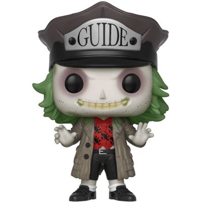 Funko Pop Horror: Beetlejuice - Beetlejuice with Hat Collectible Figure - Collectible Item Funko Pop Horror: Beetlejuice - Beetlejuice with Hat Collectible Figure - Collectible Item
