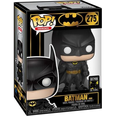 Funko POP! Hjältar: Batman 80:e - Batman - (1989) - DC Comics - Samlarvinylfigur Funko POP! Hjältar: Batman 80:e - Batman - (1989) - DC Comics - Samlarvinylfigur