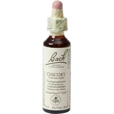 Bach Chicorée - Complément à base de plantes - 20ml Bach Chicorée - Complément à base de plantes - 20ml