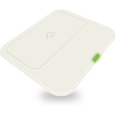 ZENS Wit Draadloze Oplader - Smartphone, Qi, Binnen ZENS Wit Draadloze Oplader - Smartphone, Qi, Binnen