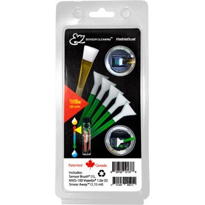 VisibleDust EZ Plus Kit Smear Away Grün für Vollformatsensor - Kamerareinigung VisibleDust EZ Plus Kit Smear Away Grün für Vollformatsensor - Kamerareinigung