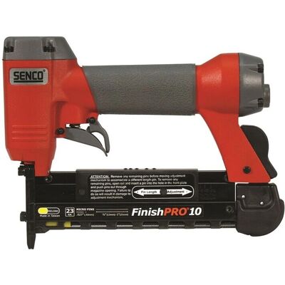 Senco FinishPro10 Pneumatischer Mikropin-Tacker - 25mm, 6,5 Bar - Finishpistole Senco FinishPro10 Pneumatischer Mikropin-Tacker - 25mm, 6,5 Bar - Finishpistole