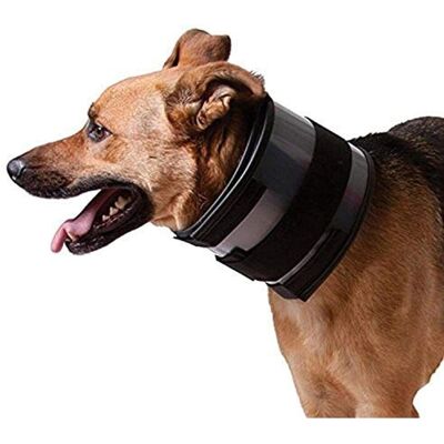 KVP Black Cervical Collar for Dogs - Neck Protection KVP Black Cervical Collar for Dogs - Neck Protection