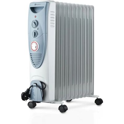 PureMate - 2500W Oil Filled Radiator - 11 Fin PureMate - 2500W Oil Filled Radiator - 11 Fin