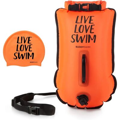 Boia di Sicurezza Buddyswim 20L - Accessorio per Nuoto in Acque Libere Boia di Sicurezza Buddyswim 20L - Accessorio per Nuoto in Acque Libere
