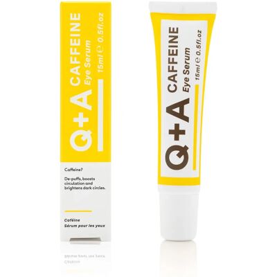 Q+A Koffein Oppklarende Øyeserum - 15ml Q+A Koffein Oppklarende Øyeserum - 15ml