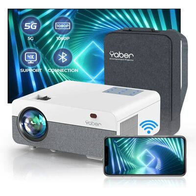 YABER - Y9 - 9000L - 4K Projecteur - Publicité YABER - Y9 - 9000L - 4K Projecteur - Publicité